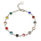 Regenbogen-Kristall-Charm-Armband