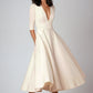 Azmira – Elegantes A-Linien-Midikleid