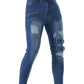 Renato - Lässige Bikerjeans