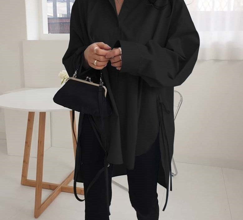 Bluse in Übergröße für Damen - Frühling 2025 Kollektion