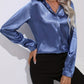 Melitta | Damen Elegante Satinbluse
