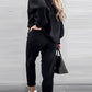 Casual Zweiteiliges Outfit mit Süßem Bären-Print - Mila