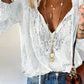 Lili - einzigartige bluse mit spitzen details
