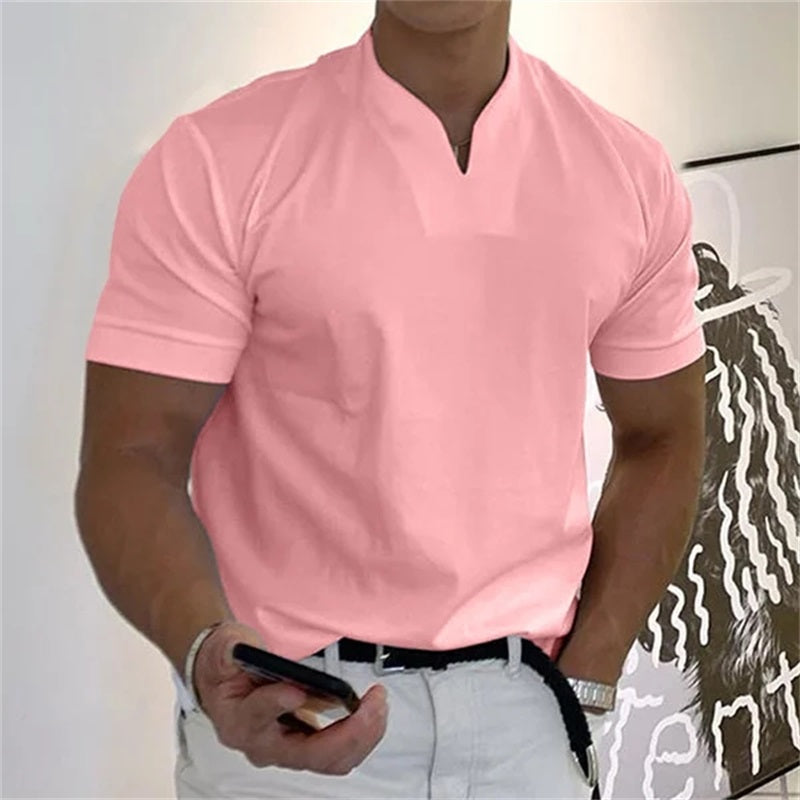 Atmungsaktives Herren Fitnessshirt mit V-Ausschnitt – 1 kaufen, 1 gratis – Timo