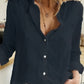 Freya | Damen Bequeme Leinenbluse