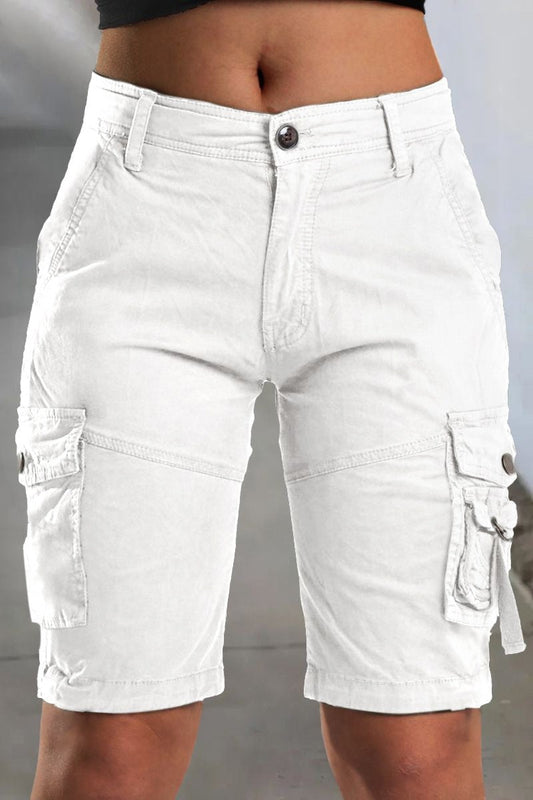 Damen Cargo-Shorts mit Taschen und Bequemer Passform für den Sommer – Malea