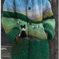 Isabella - Bunt gestrickte Katzen Strickjacke