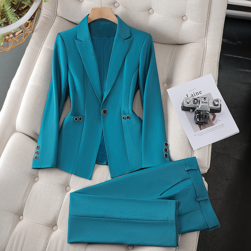 Anežka - Damen Anzug: Elegantes Blazer-Set für jeden Anlass