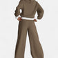 Zweifarbige Hoodie-Set mit Weiten Hosenbeinen - Isabelle