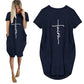 Übergroßes T-Shirt-Kleid ComfyShirt für Sommer 2025