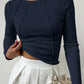 Damen-Sommer-Langarmshirt - Mira