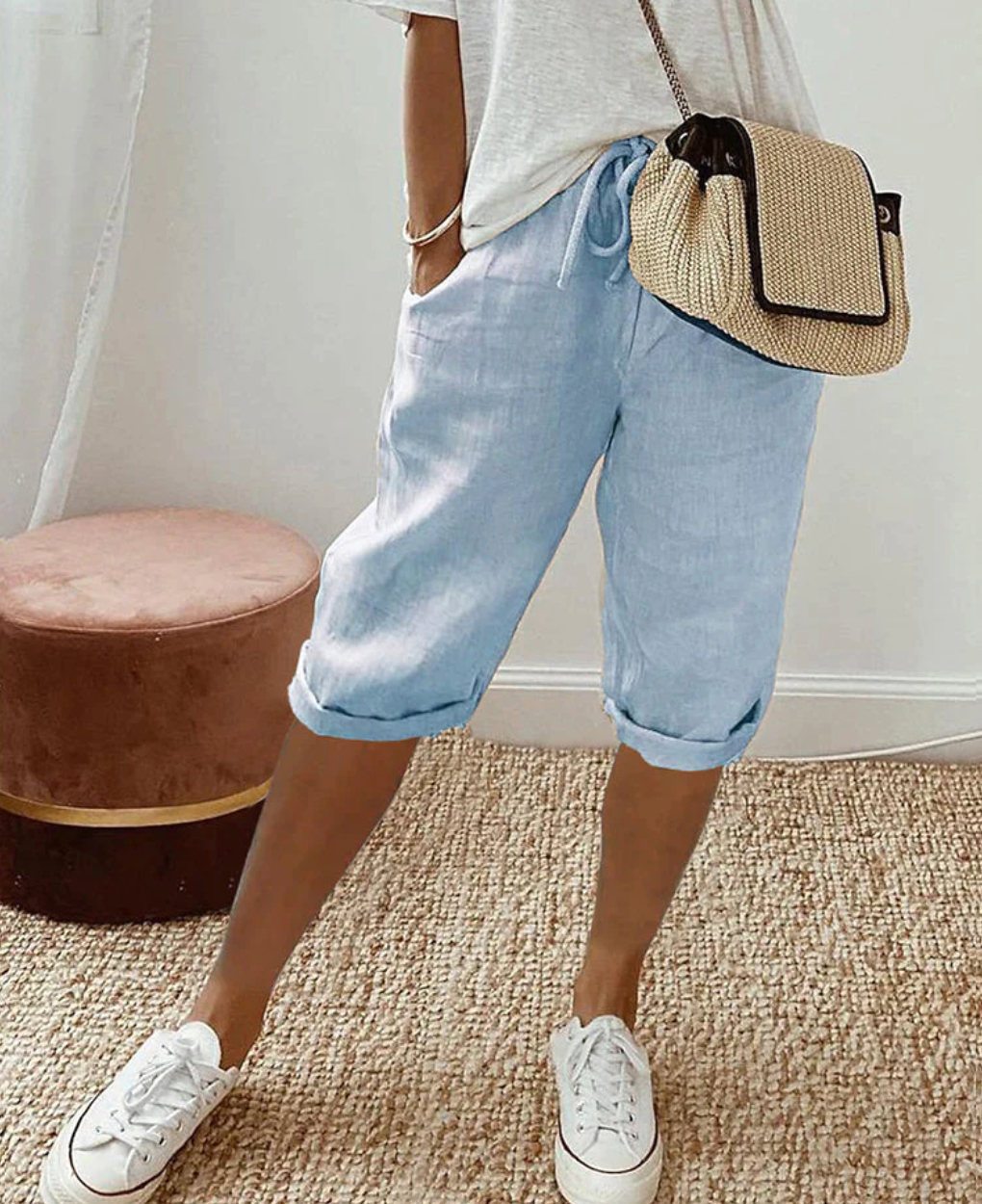 Damenshorts aus Baumwolle für den Sommer 2025 - Wilma