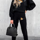 Casual Zweiteiliges Outfit mit Süßem Bären-Print - Mila