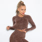 Damen-Yoga-Set für den Sommer 2025 mit Cropped-Top - Nahtlos - Nova