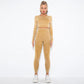 Damen-Yoga-Set für den Sommer 2025 mit Cropped-Top - Nahtlos - Nova