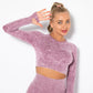 Damen-Yoga-Set für den Sommer 2025 mit Cropped-Top - Nahtlos - Nova