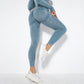 Damen-Yoga-Set für den Sommer 2025 mit Cropped-Top - Nahtlos - Nova