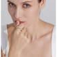 Glänzender Luxus ring