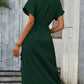 Isoliera - Elegantes Wickelkleid mit V-Ausschnitt