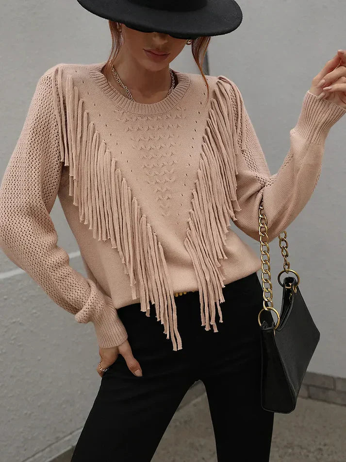 Glenette – Stylischer Strickpullover aus Baumwolle