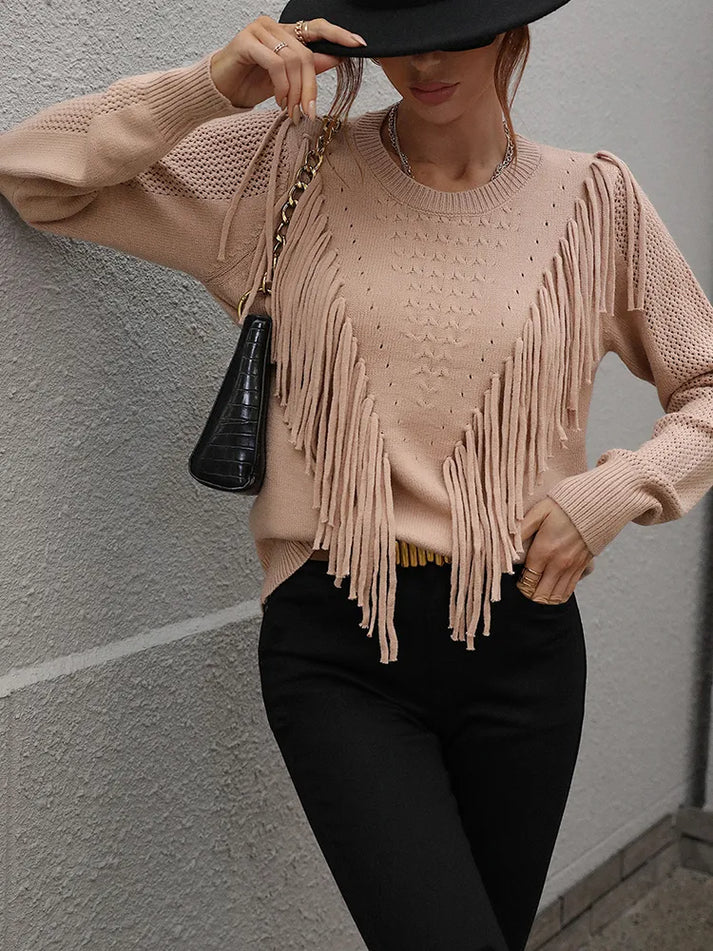 Glenette – Stylischer Strickpullover aus Baumwolle