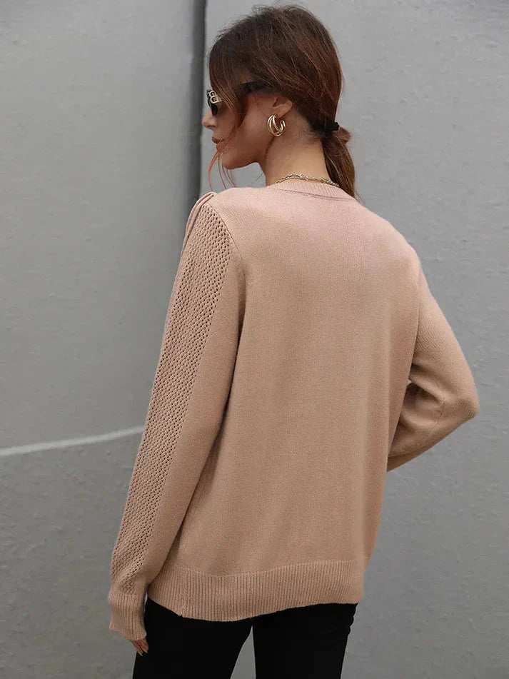 Glenette – Stylischer Strickpullover aus Baumwolle