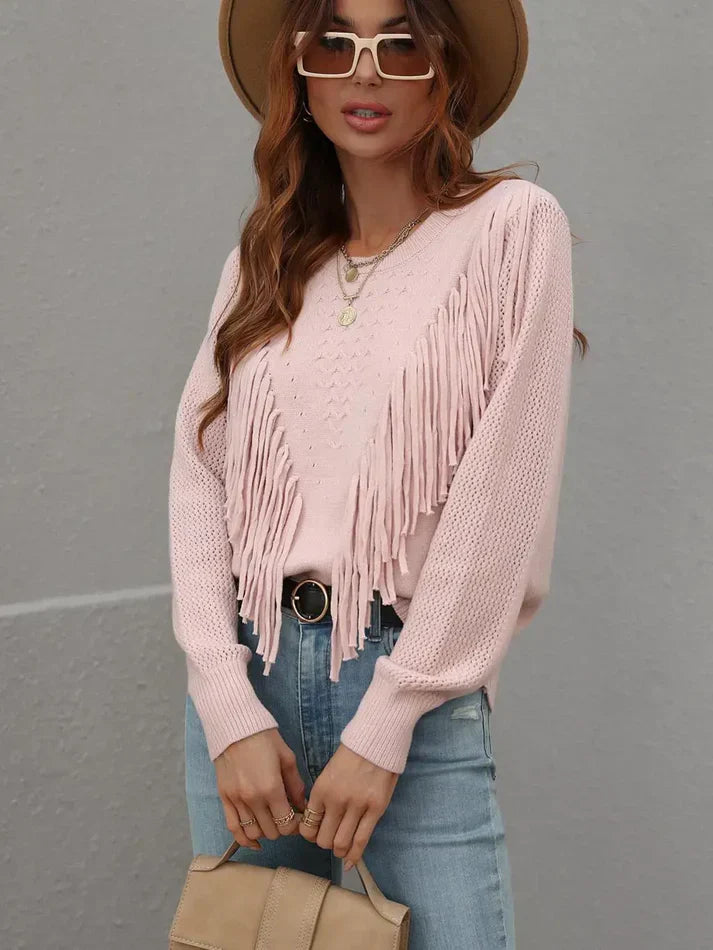 Glenette – Stylischer Strickpullover aus Baumwolle