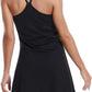 Aktives Sportkleid mit integrierten Shorts und Taschen – Liana