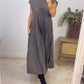 Arndt | Damen Ärmelloses plissiertes Kleid