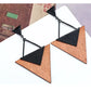 Boho HolzTropfen Ohrringe