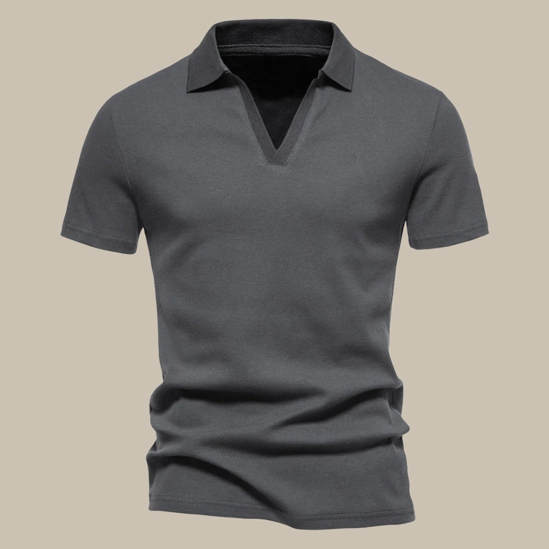Premium Merino Polo | Herren Kurzarm-Polo für Frühling 2025