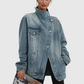 Bella™ - Künstlerische Jeansjacke