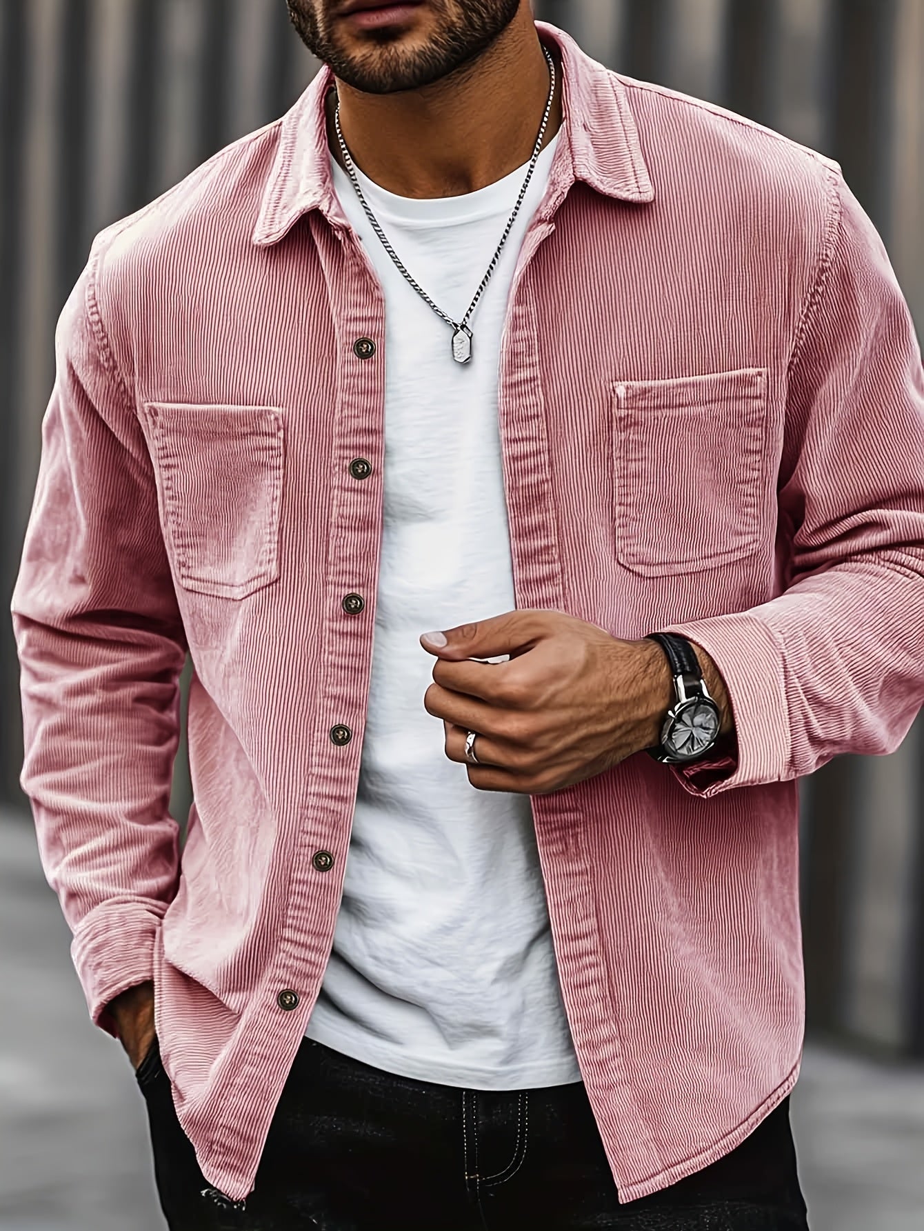 Johan™ - Herren Cordhemdjacke