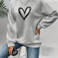 Bossom | Damen Herz-Pullover