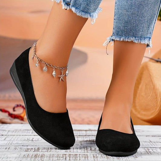 Sophia – solide slip-on-schuhe mit flacher sohle