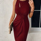 Aloia - Elegantes ärmelloses Kleid für Damen Ideal für Partys und besondere Anlässe