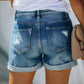 Damen Freizeitshorts Mit Knopfverschluss | Sommer