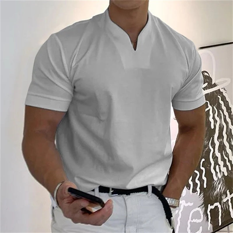Atmungsaktives Herren Fitnessshirt mit V-Ausschnitt – 1 kaufen, 1 gratis – Timo