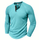 Chad™ - Herren Henley-Shirt