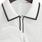 Emilio™ - Herren maßgeschneiderte gerippte Polo