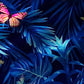 Jake – kurzarmhemd mit hawaiianischem schmetterlings-blumendruck