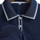 Emilio™ - Herren maßgeschneiderte gerippte Polo