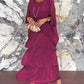 Fleur – Elegantes Maxikleid mit schmeichelnder Passform