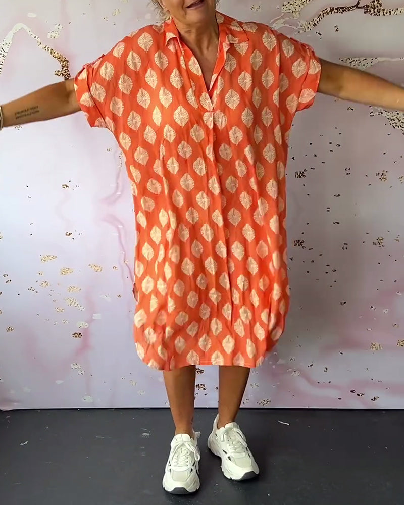 Dini - Kleid mit V-Ausschnit