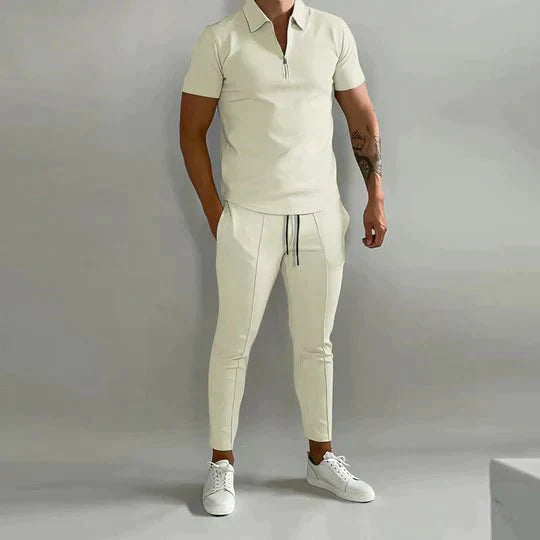 Leinen-Hemd und Hose im Herren-Set – Adrian