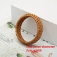 Rattan geflochtene Armreifen