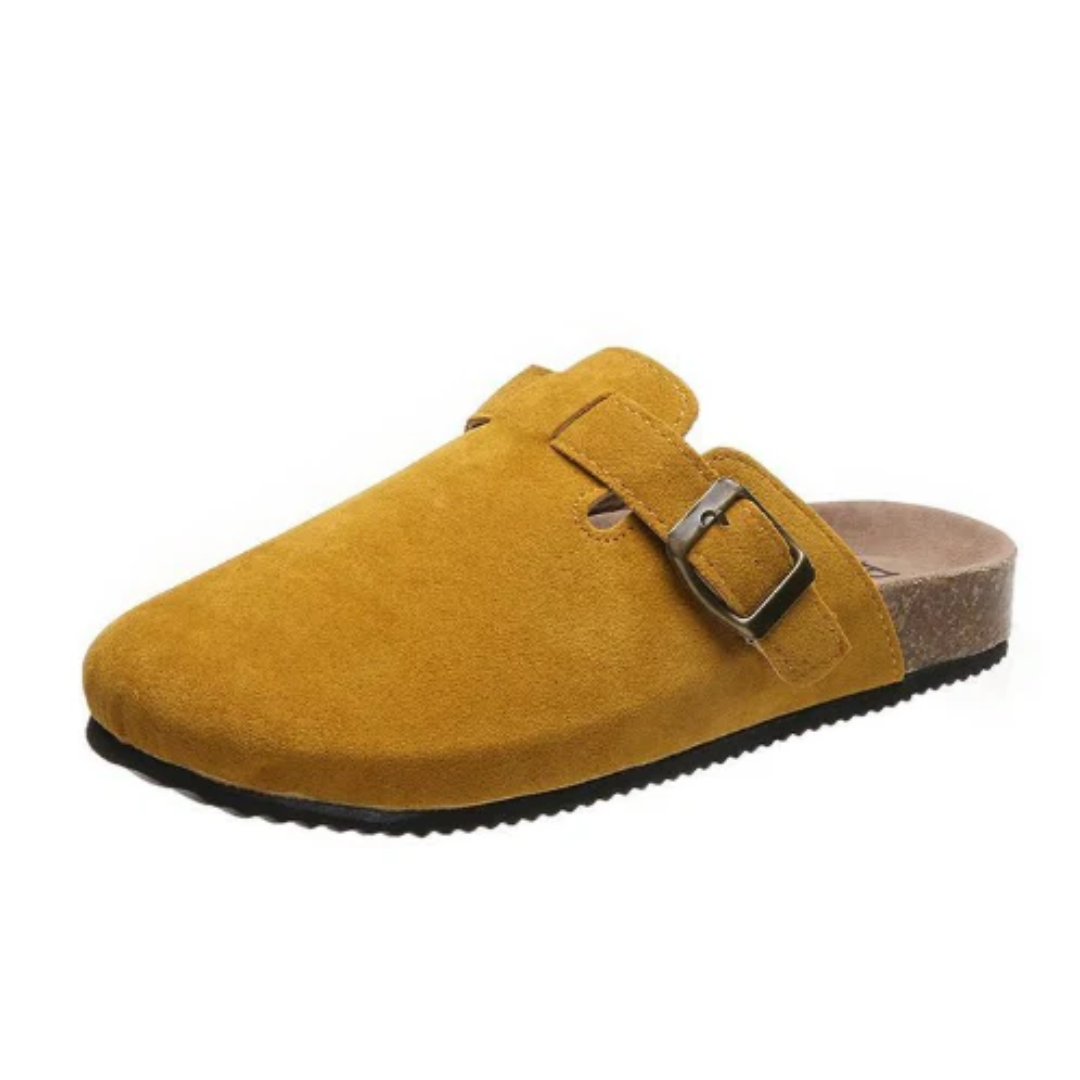 Slipper aus Wildleder mit verstellbarem Riemen - Sommer 2025 Edition