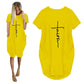 Übergroßes T-Shirt-Kleid ComfyShirt für Sommer 2025