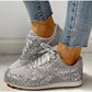 Trendy Damen Glitter Sneakers - Miranda