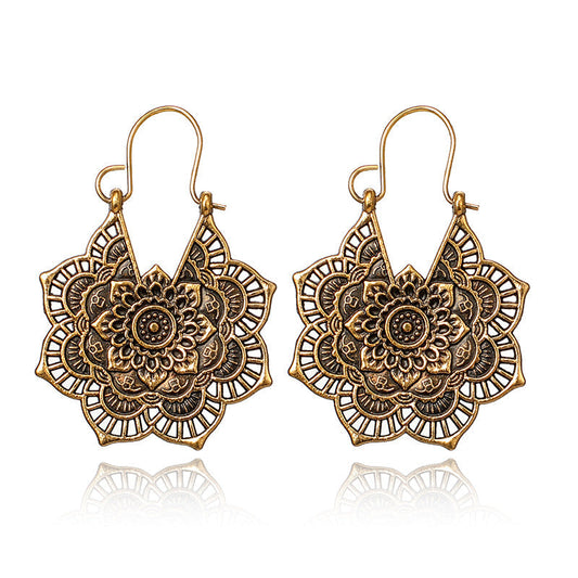 Lotus Mandala-Ohrringe – Levana